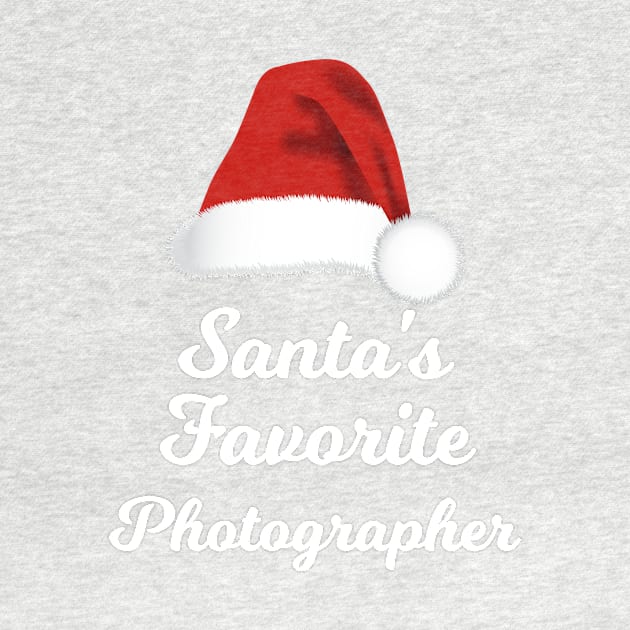 Santa's Favorite Photographer Funny Christmas by lightbulbmcoc